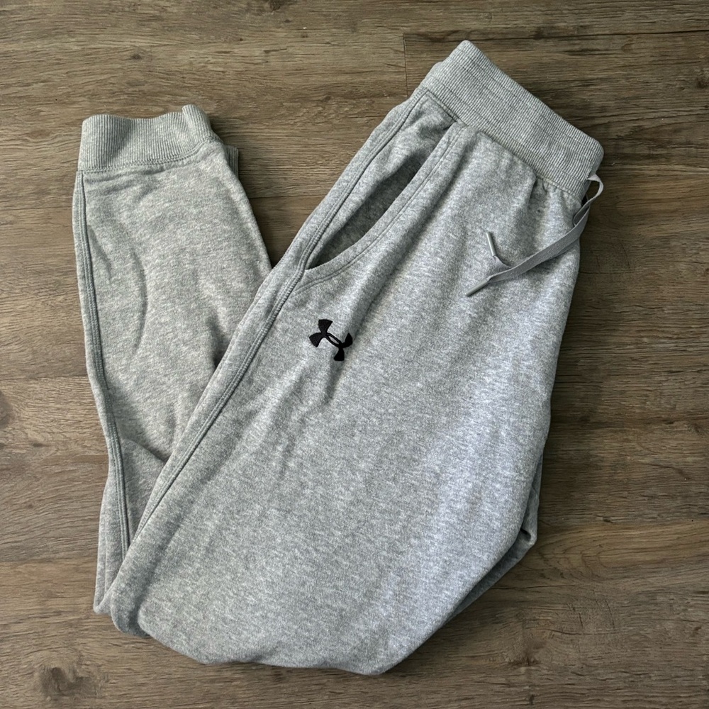 2 Pair of Women’s Under Armour Joggers (Light Grey & Dark Grey)